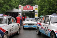 Rallye Český Krumlov: Dojezd do cíle - historici